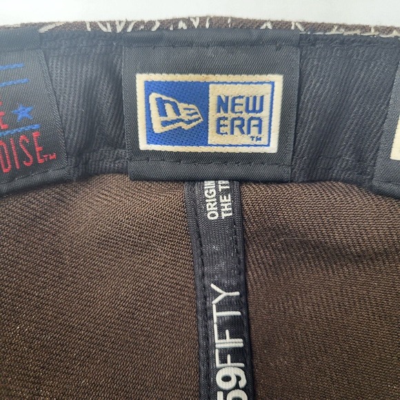 New Era 59Fifty New York Yankees All Over Print Fitted Hat Cap Size 7 3/4 Mens - Picture 11 of 13